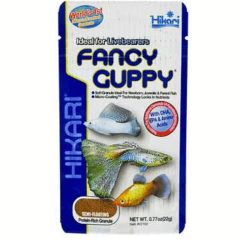 Hikari Fish Food Tropical Fancy Guppy 22Gr
