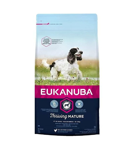 Eukanuba Chicken Medium Breed Mature - 12 Kg