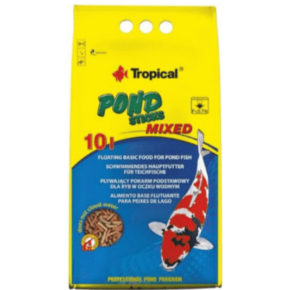 Tropical Fish Food Pond Sticks Mix 10L 800Gr