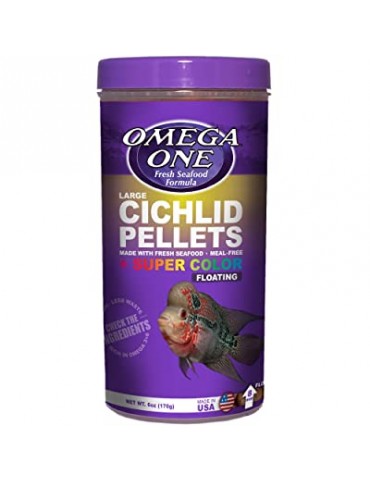 OMEGA ONE Cichlid Pellets 500ML
