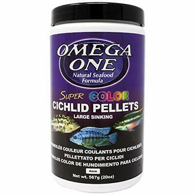 OMEGA One Super Color Cichlid Pellet Sinking Large 567g