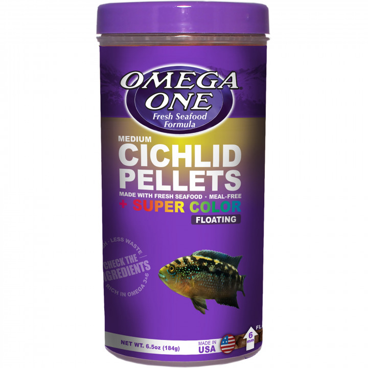 OMEGA ONE FRESH SEAFOOD FORMULA  FLOATING 184G
