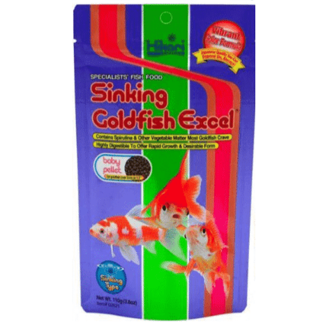 Hikari Fish Food Sinking Goldfish Excel Fish Food Baby Pellet 110Gr