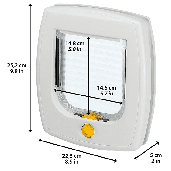 Ferplast Swing 3 Flap For Dogs & Cats 22,5X5Xh25,2Cm