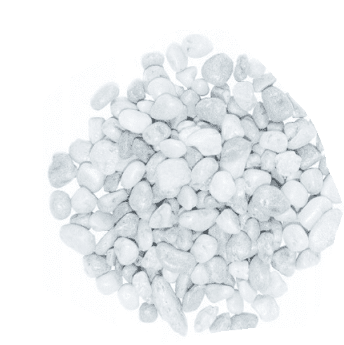 Aquarium Gravel White 1Kg 4-8Mm