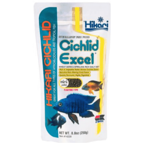 Hikari Fish Food Cichlid Inchescichlid Excel Inches Floating Mini Pellet 250Gr
