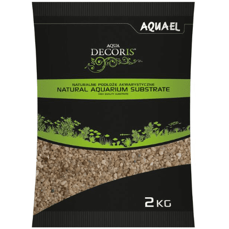 Aquarium Natural Multicoloured Gravel 1.4-2Mm 2Kg