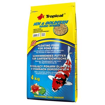 KOI & GOLDFISH BASIC STICKS 50L/4KG