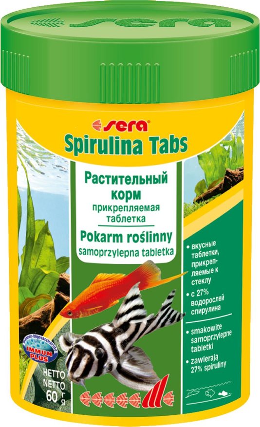 SERA SPIRULINA TABS 100 TABLETS