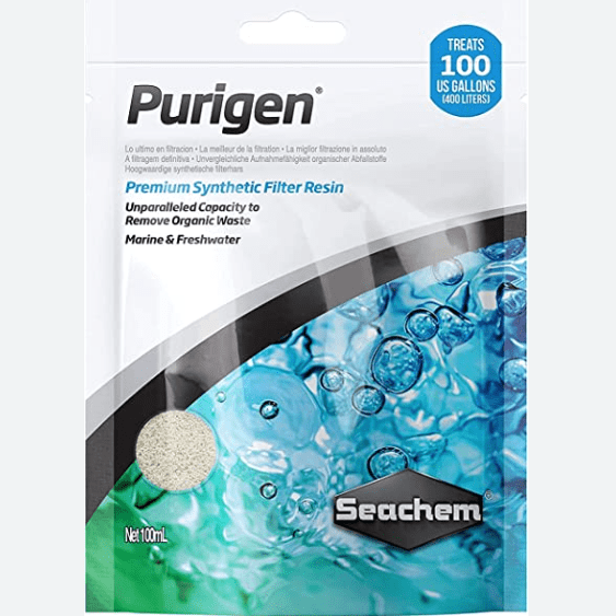 Seachem Purigen Bagged Aquarium Fish Tank Filter Media 100Ml