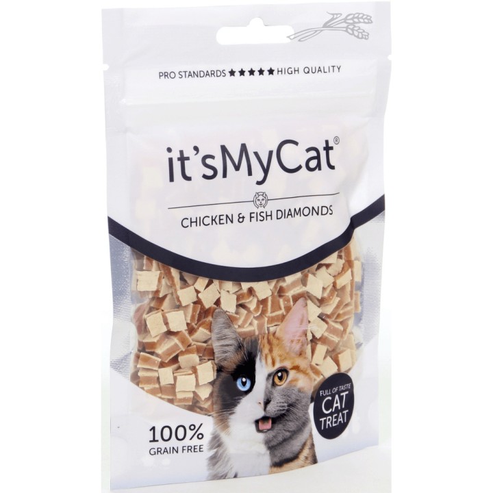 It's My Cat Chicken & Fish Diamonds 50gr - 50gr