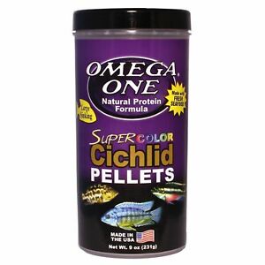 Omega One Super Color Cichlid Large Pellets 231g