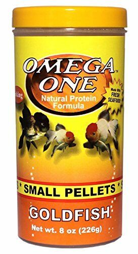 Omega One Goldfish Small Pellets 500ML