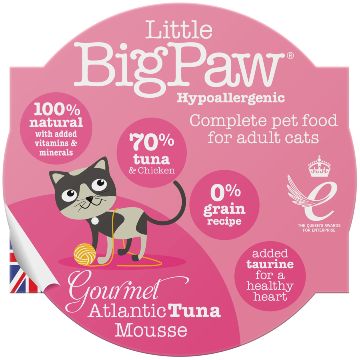 Little Big Paw Gourmet Atlantic Tuna Mousse - 85gr