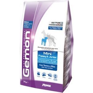 Gemon Dog Mini Puppy & Junior With Tuna & Rice - 1 Kg
