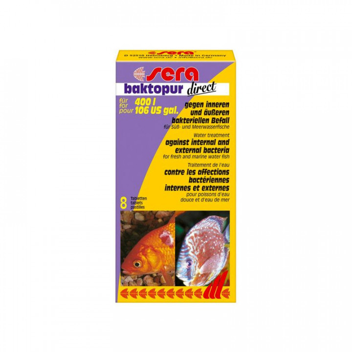 SERA BACTOPUR 8 TABLETS