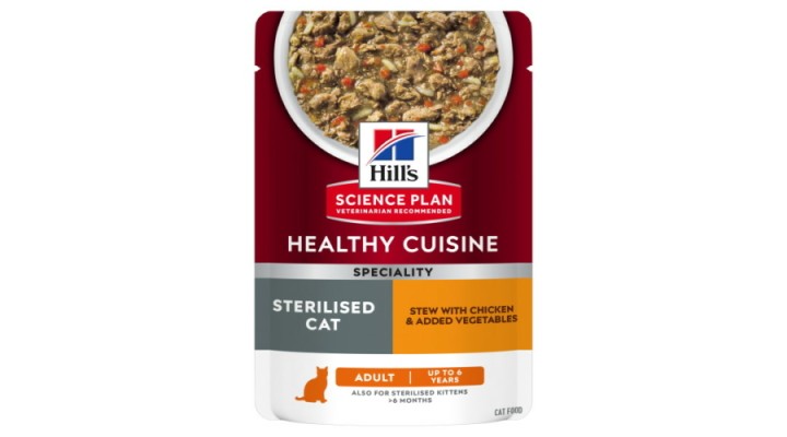 Hill's Adult Sterilised Chicken Vegetables Stew - 80gr