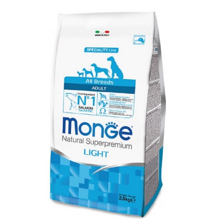 Monge Speciality Line Dog Light Salmon & Tuna - 2.5 Kg