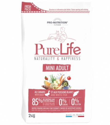 Flatazor Dog Food Pure Life Dog Mini Adult - 2 Kg