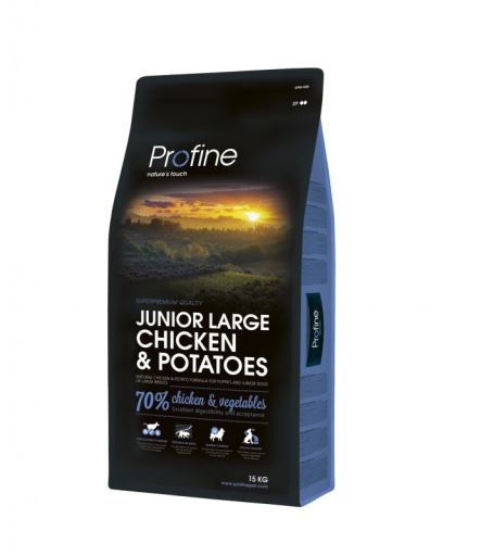 Profine Dog Junior Large Breed Chicken - 15 Kg