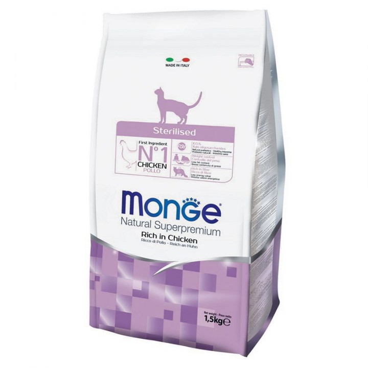 Monge Daily Line Cat Sterilised Rich In Chicken - 1.5 Kg