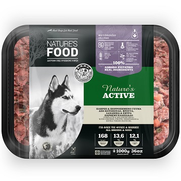 Nature's Food Dog Barf Food Active Bulk - 1 Kg