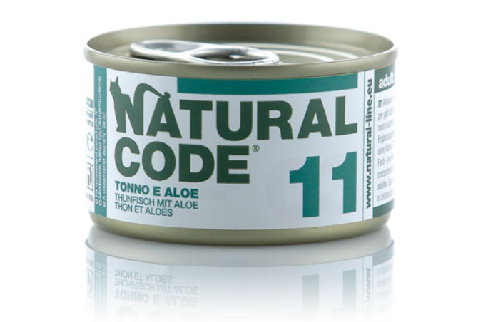 Natural Code Tuna And Aloe - 85gr