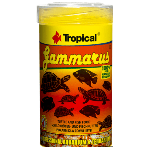 Tropical Gammarus Turtle & Fish Food 60G / 500Ml
