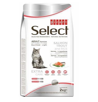 Picart Select Cat Sensitive Sterilised Light - 2 Kg