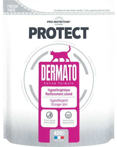 Pro-nutrition Flatazor Cat Food Protect Cat Dermato - 400gr