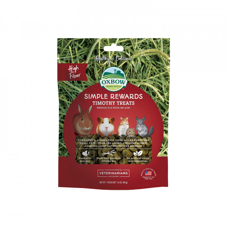 Oxbow Rodent's Snack Ttimothy Treats 40Gr