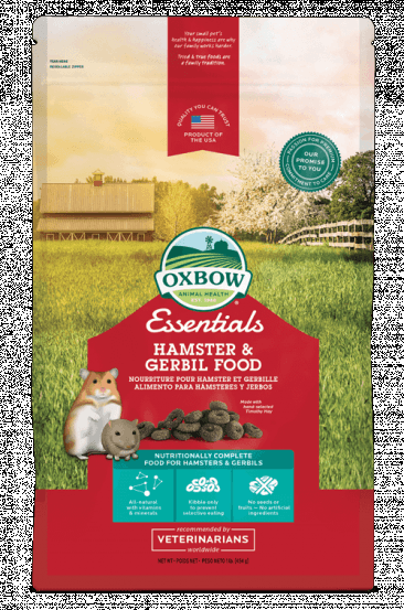 Oxbo Rodent's Food Essentials Hamster & Gerbil Food 454Gr