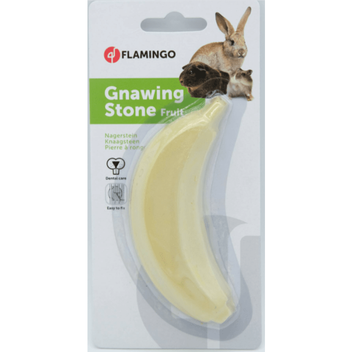 Flamingo Banana Gnawing Stone 50Gr