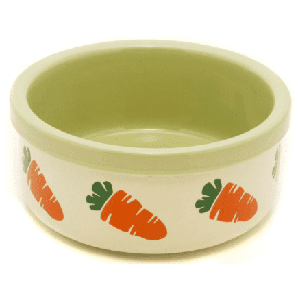 Rosewood Ceramic Rodent Bowl - 5 inches