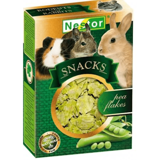 Nestor Pea Flake Snacks For Rodents 55Gr