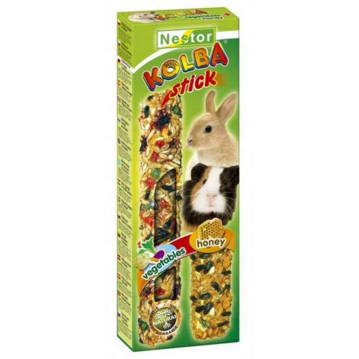 NESTOR KOLBA 2IN1 RODENT HONEY AND VEGETABLES 2PCS