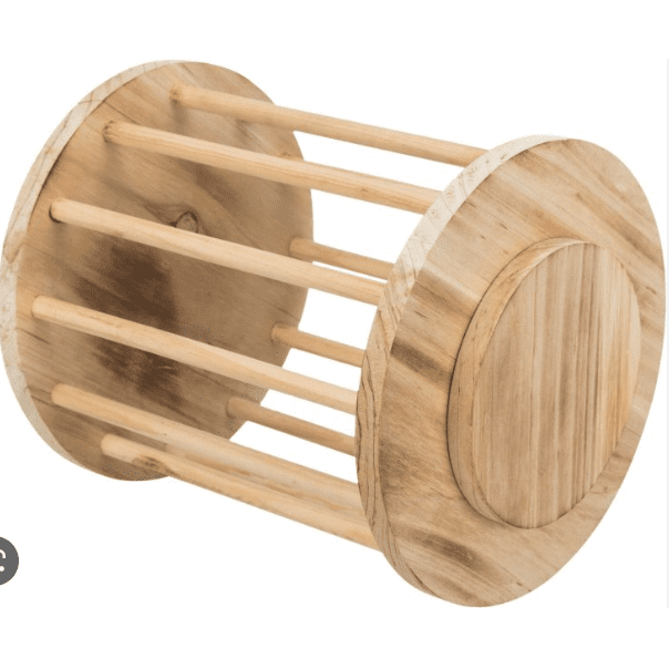 Trixie Hay Manger With Lid Wood Flamed