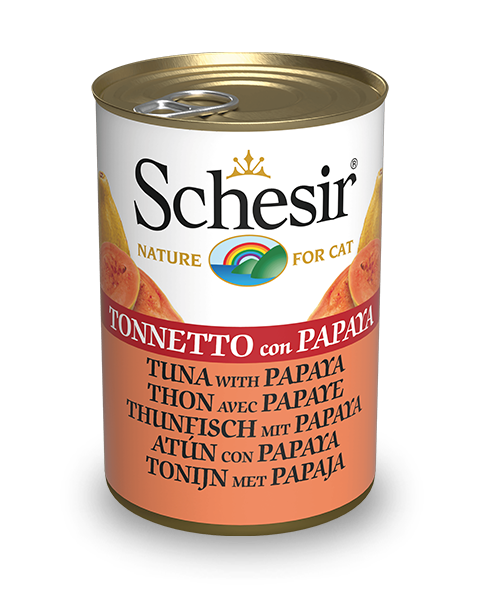 Schesir Cat Tuna With Papaya In Jelly - 140gr