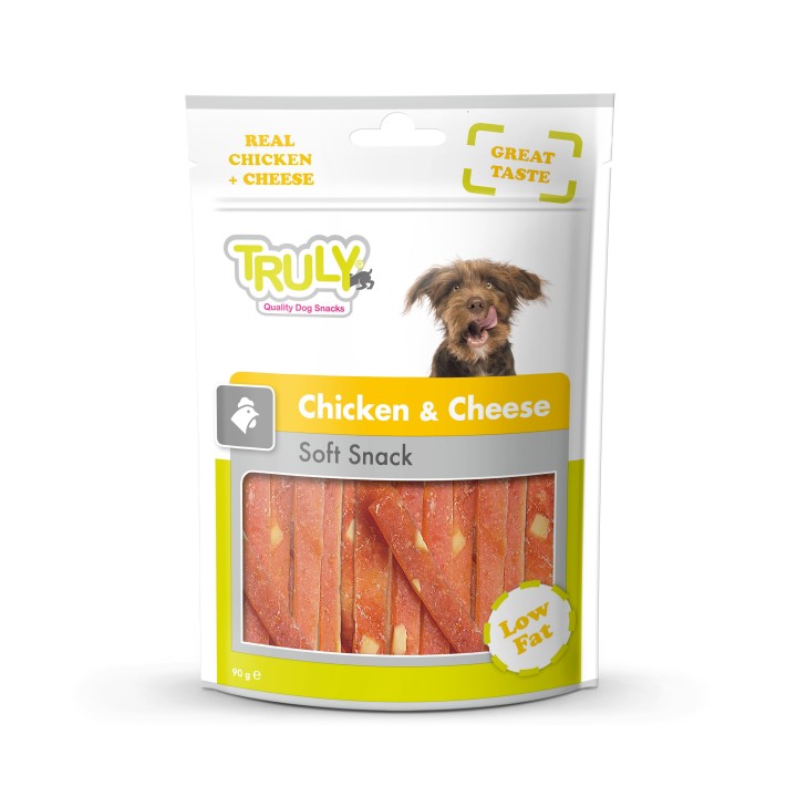 Truly-chicken & Cheese 90g - 100gr
