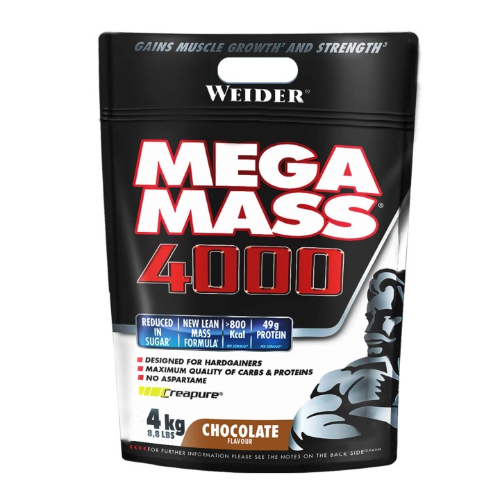 Weider Mega Mass 4000 4Kg Chocolate