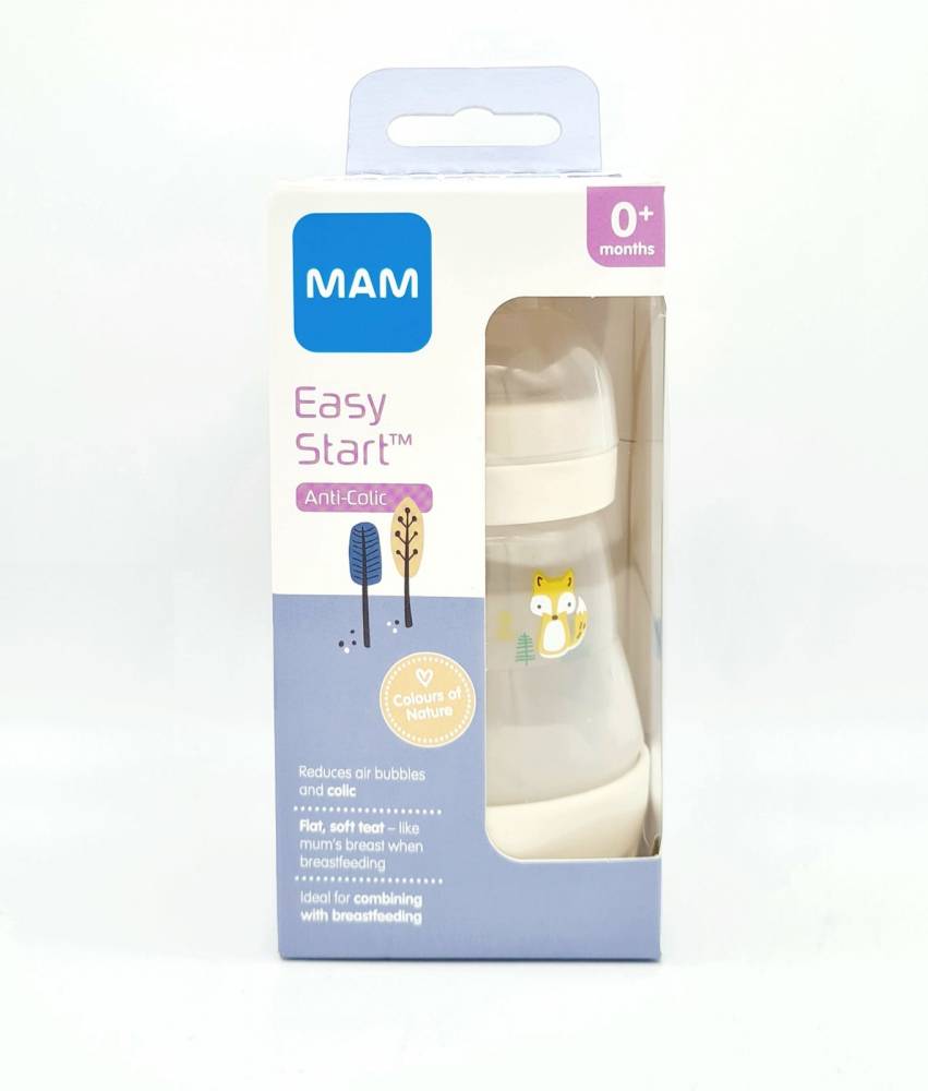 Mam Easy Start Anti-Colic Bottle Beige Fox 160ml