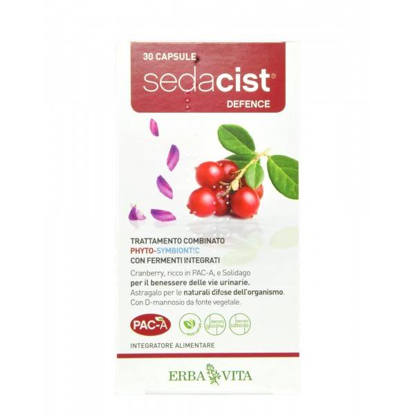 Erba Vita Sedacist Digestive System Defence 30 Capsules