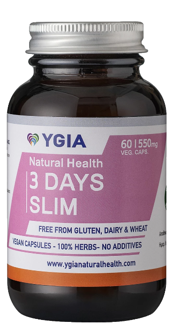 Ygia 3 Days Slim Natural Health 60Caps