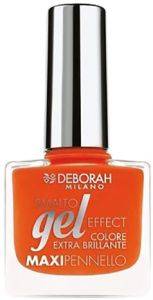 Deborah Milano Gel Effect Enamel Nail Polish No 31 Orange