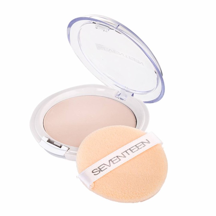 Seventeen Natural Silky Transparent Compact Powder No1