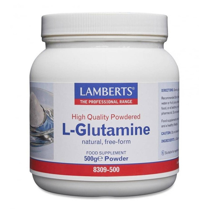 LAMBERTS L-GLUTAMINE POWDER 500G
