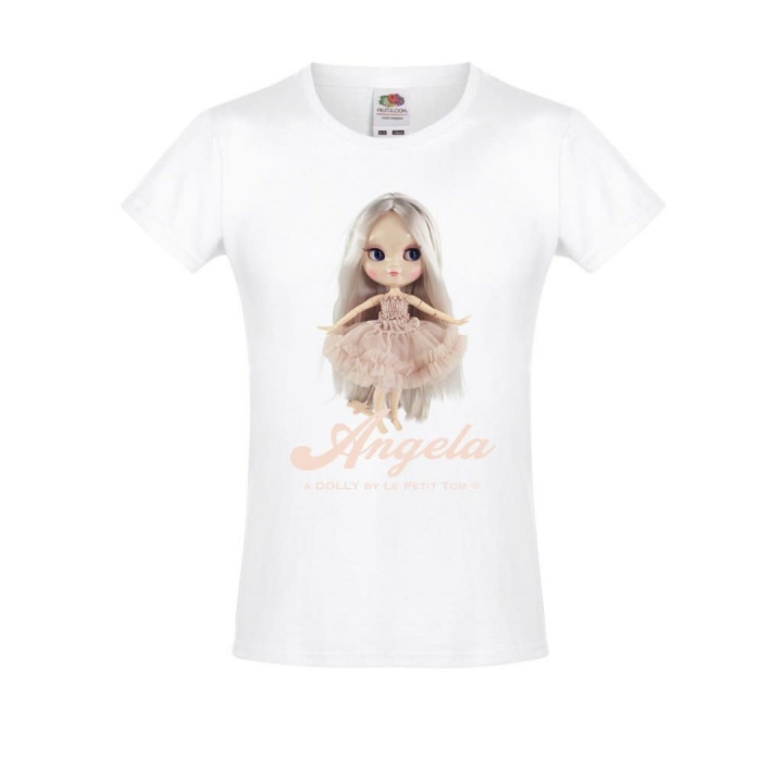 Angela Dolly By Le Petit Tom ®  T-Shirt In Ballet Pink Newborn 1-2 Y