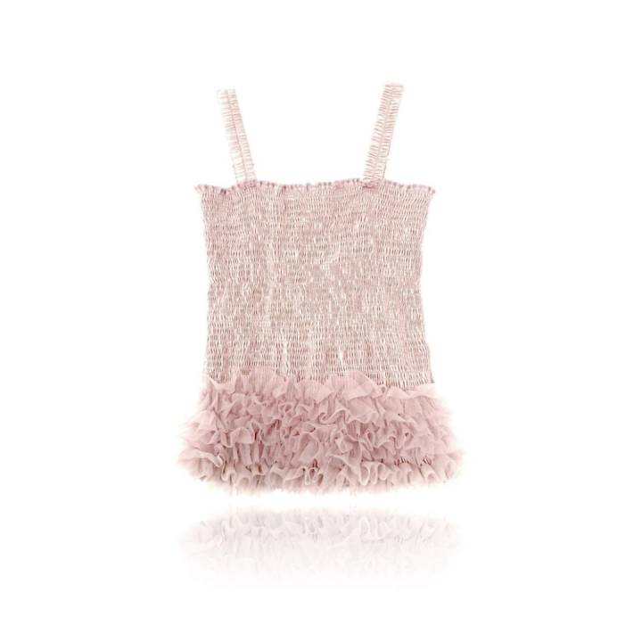Dolly By Le Petit Tom ® Frilly Top Ballet Pink Petite 1-3 Y