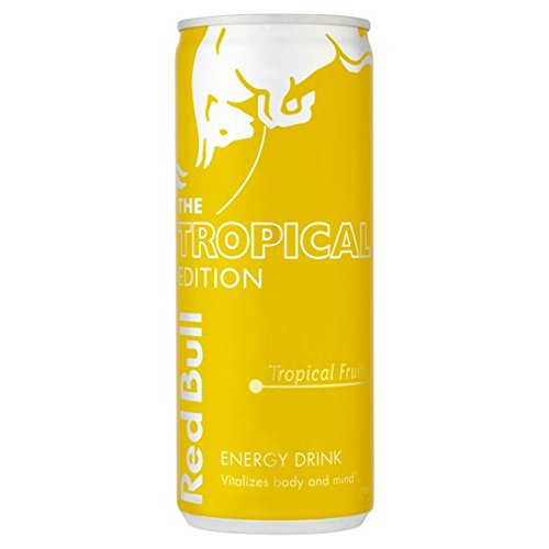RED BULL ENERGY DRINK YELLOW EDITION TROPICAL FRUITS 250ML