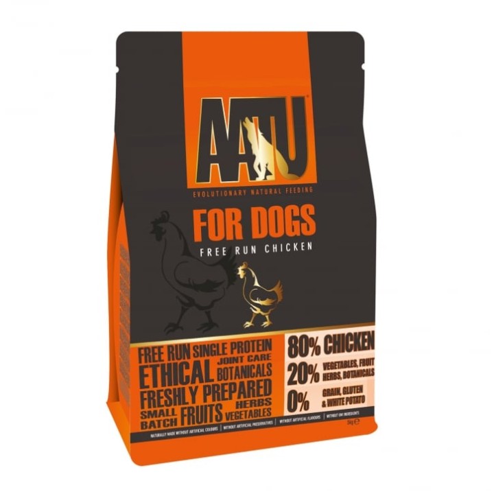 Aatu Free Run Chicken Adult Dog Food - 5 Kg